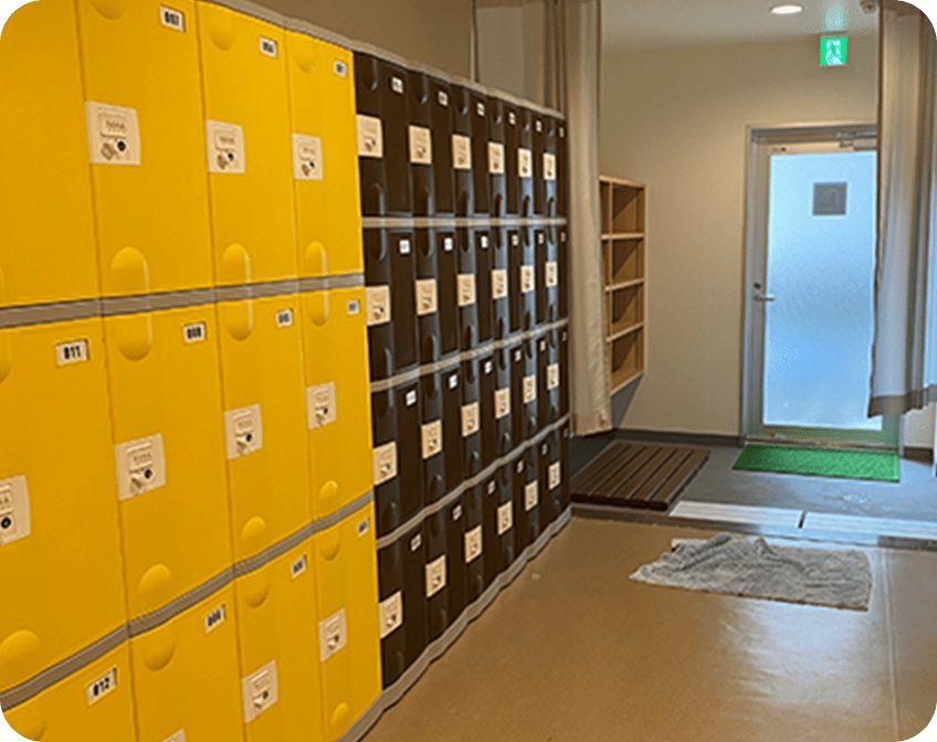 更衣室/ロッカールーム(男性)