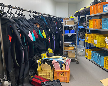 レンタル用品倉庫