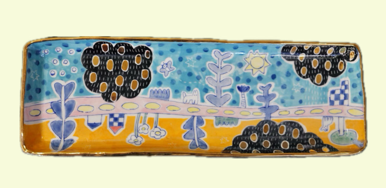 海と森と、絵皿の呼吸 〜 作家モエパリさんの作品がつないだ誕生日の夜 〜 The Breath of the Sea and the Forest – A Birthday Night Connected by Artist Moe Paris’s Work