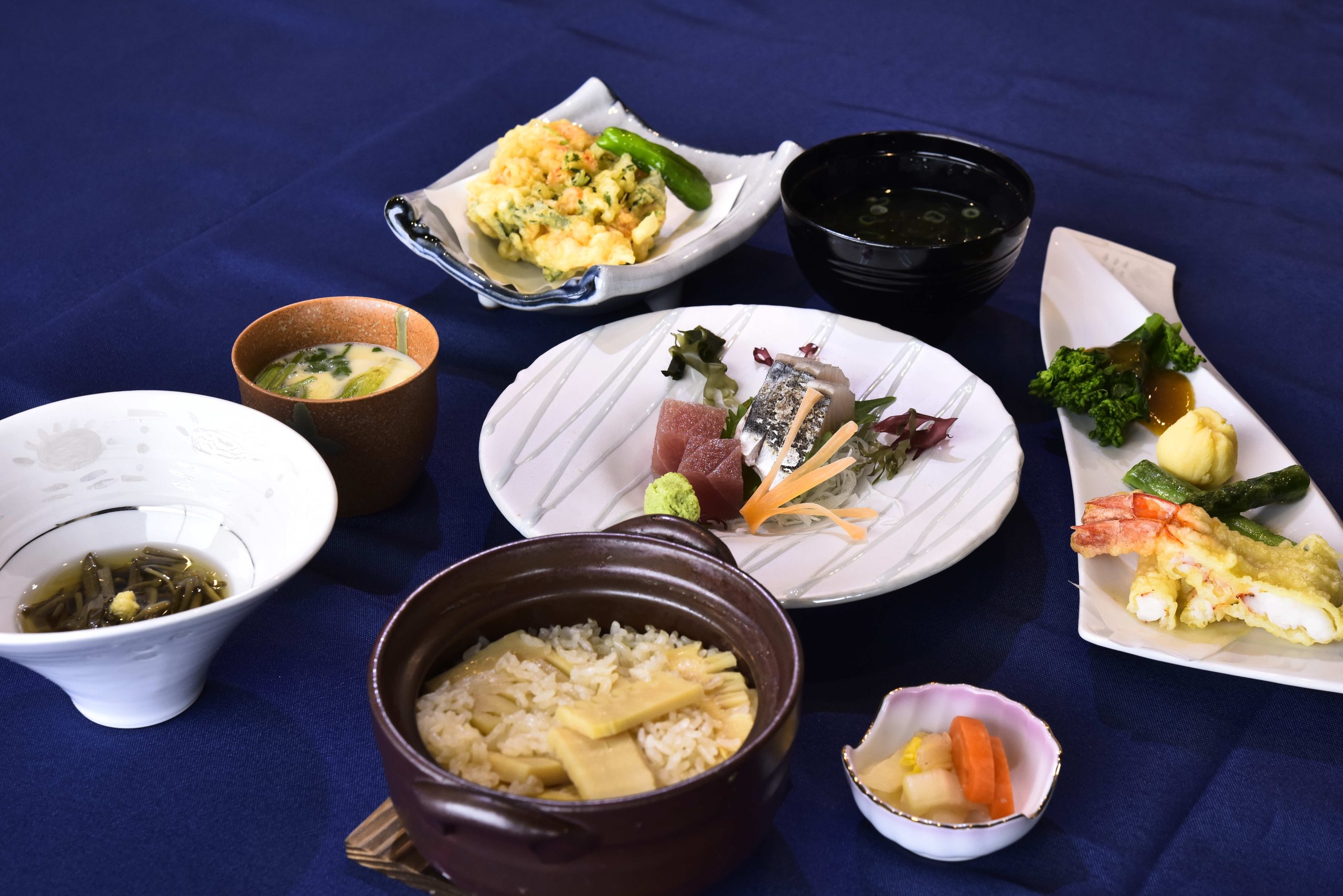 和食コース（春メニュー例）